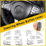 Steering Wheel Button Silver Trim For Mercedes Benz Glc Class W205 2015-2018. Fixed Price $13.29.