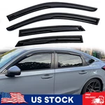 Out-channel Mugen Style Window Visor Rain Guard For Honda Civic Hatchback 22-26. Fixed Price $29.99.