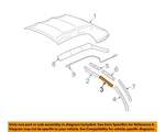 Ford Oem 06-14 Mustang Convertible Top Covers Trim-seal 4R3Z7651564A. Fixed Price $72.18.