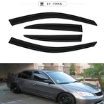 For 01-05 Honda Civic Sedan Mugen Style Acrylic Window Visors Sun Rain Guard 4PC. Fixed Price $39.99.