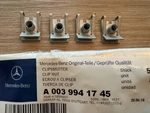 Mercedes-benz A0039941745 Chassis Body Nut Fastender Clip Set Of Genuine Oem. Fixed Price $8.00.