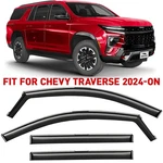Rain Guards Vent Visors Shade For 2024-2026 Chevrolet (chevy) Traverse. Fixed Price $62.99.