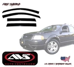 2005-2007 Ford Freestyle Avs Window Vent Visors Rain Dust Guard Deflector 4PC.. Fixed Price $112.78.