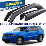 Rain Guards Vent Visors Shade For 2011-2021 Jeep Grand Cherokee. Fixed Price $102.90.