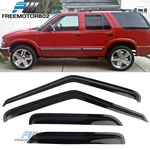 Fit 95-05 Chevy S10 Blazer Jimmy Window Visor Rain Sun Guard Deflector. Fixed Price $27.95.