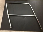 Jaguar Xke E-type 2+2 Right Window Chrome Frame (no Glass) Used Oem BD27804. Fixed Price $250.00.
