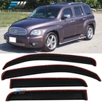 Fits 06-11 Chevy Hhr Channel Style Window Visors Rain Sun Guard Deflector. Fixed Price $28.87.