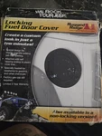Black Billet Style Locking Fuel Door Cover 2007-2017 For Jeep Wrangler Jk. Fixed Price $50.00.
