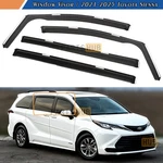 For 2021-2025 Toyota Sienna In-channel Rain Guards Window Visors Vent Shade. Fixed Price $48.99.