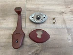 1983 - 1984 Vw Volkswagen MK1 Rabbit Gti Red Sunroof Winder Bezel & Gear Rare. Fixed Price $35.00.