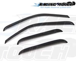 Dark Smoke Outside Mount Rain Guard 4PCS Chevy Silverado 1500 Ext Cab 1999-2006. Fixed Price $35.90.