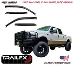 1999-2016 Ford F-250 Super Duty Ext. Cab Window Vent Visors Rain Guard Deflector. Fixed Price $94.90.