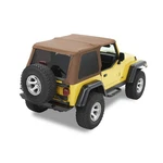 Bestop 56820-37 Trektop Soft Spice Full W/o Doors For 97-06 Jeep Wrangler. Fixed Price $1320.95.