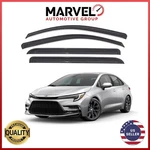 For Toyota Corolla 2019-2024 Black Window Vent Visor Rain Guard Deflectors. Fixed Price $28.90.
