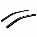Chevrolet Uplander 2005-08 Outside-mounted Dark Smoke Jdm Window Visor Front 2PC. Fixed Price $46.08.