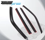 Dark Smoke Rain Visor Deflector 4PCS Out-channel For Suzuki XL-7 2001-2006. Fixed Price $35.14.