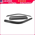 Wind Deflectors Fits Ford F250 1999-2016 Black 4X Jdm Tape-on 4PCS. Fixed Price $31.99.