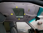 2008 Land Rover Range Sun Moon Roof Glass Window Only. Fixed Price $125.00.