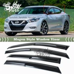 Fit 2016-2023 Nissan Maxima 3D Jdm Mugen Style Window Visor Rain Guard Deflector. Fixed Price $31.99.