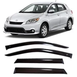 Tape-on Window Visors Rain Guards Fit Toyota Matrix 2008-2014 Deflectors. Fixed Price $139.00.
