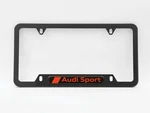 Genuine Audi Sport License Plate Frame Carbon Fiber ZAW-071-801-L. Fixed Price $147.00.