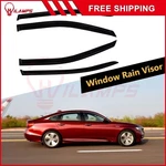 Window Visor Vent Rain Shades Guards Deflectors For 13-17 Honda Accord 2.4L L4. Fixed Price $26.99.