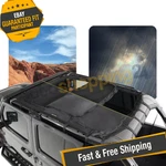 Smittybilt 97500 Extended Shade Top With Skylights For 18-23 Jeep Wrangler Jl. Fixed Price $133.54.