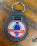 Shelby Cobra Snake Ford Mustang Vintage Key Chain Ring Fob GT350 GT500 Leather. Fixed Price $17.99.