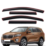 4 Pcs In-channel Rain Guard Vent Shade Window Visor For 2011-2015 Kia Sorento. Fixed Price $43.95.