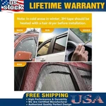 Ford Focus 2012-2018 In-channel Window Visor Sun Rain Guards Deflector. Fixed Price $36.99.