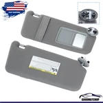 2007-2011 For Toyota Camry Visor Pair Left & Right Gray W/sunroof Lights. Fixed Price $28.23.