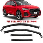 Rain Guards Vent Visors Shade For 2019-2026 Audi Q3. Fixed Price $62.99.