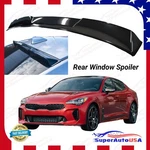 Fits Kia Stinger 2018-UP Aurora Black Abs Rear Roof Window Visor Spoiler Wing. Fixed Price $59.99.