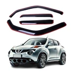 Fits Nissan Juke 2011-2017 Side Window Visor Sun Rain Deflector Guard Channel. Fixed Price $26.98.