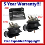 K382 Fit 1996-2000 Nissan Pathfinder 3.3L 2WD Front & Trans Mount Set 3PC. Fixed Price $63.51.