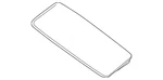 Genuine Nissan Sunroof Glass 91210-9BD0A. Fixed Price $481.85.