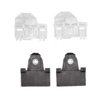 New 4 Pc Front Driver Window Regulator Glass Guide Sash Clips Grand Am Alero. Fixed Price $8.49.