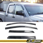 Fits 04-15 Nissan Titan Crew Cab Acrylic Window Visors Rain Sun Guard 4PC Set. Fixed Price $26.88.