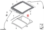 Bmw Oem X1 X2 X3 X4 F39 F40 F45 Gasket Sunroof 1PC=1M 54107332706. Fixed Price $21.08.