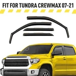 Rain Guards Vent Visors Shade For 2007-2021 Toyota Tundra Crewmax. Fixed Price $61.94.
