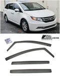 Eos Visors For 11-17 Honda Odyssey Jdm In-channel Side Vents Window Deflectors. Fixed Price $33.90.