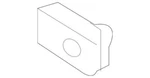 Genuine Ford Wheel Opening Molding Retainer -W705546-S439. Fixed Price $14.93.