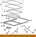 Ford Oem 08-12 Escape,mariner Sunroof-seal 8L8Z7851884AB. Fixed Price $131.37.