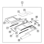 For Jeep Renegade 2015-2023 68462580AA Left Sunroof Motor. Fixed Price $407.90.