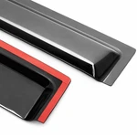 Outside Mount 2.0MM Visors Wind Rain Guard Ford Escort Door Sedan 1997-00 4PCS. Fixed Price $48.10.