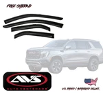 2021-2026 Gmc Yukon Avs Window Vent Visors Rain Dust Guard Deflector 4PC.. Fixed Price $112.78.