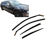 Wind Deflectors Channel For Chrysler 300C 2005-2010 Sun Visors Rain Guard. Fixed Price $118.10.