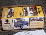 Bestop Header Bikini Safari Version Spice Denim Fits 97-02 Jeep Wrangler Tj. Fixed Price $125.00.