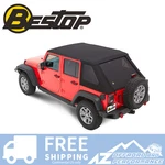 Bestop Trektop Nx Plus Soft Black Diamond For 07-18 Jeep Wrangler Jk 4 Door. Fixed Price $1099.99.