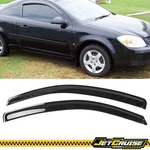 Fits 05-10 Chevy Cobalt/pontiac G5 Acrylic Window Visors Rain Sun Guard 2PC Set. Fixed Price $31.99.